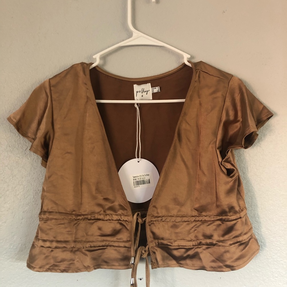 Silky Crop Top